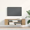 vidaXL Gabinete de TV artisian oak 100 x 30 x 26,5 cm