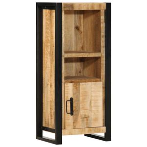 vidaXL Armario de ba&ntilde;o madera maciza de mango 40x30x90 cm