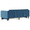 vidaXL Sof&aacute; cama nido con cajones terciopelo azul 90x200 cm