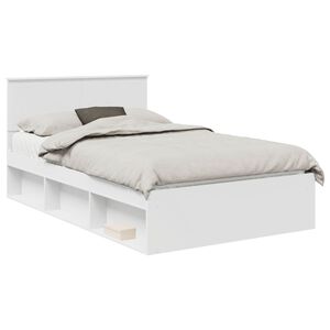 vidaXL Estructura de cama 120 x 200 cm Madera de pino macizo