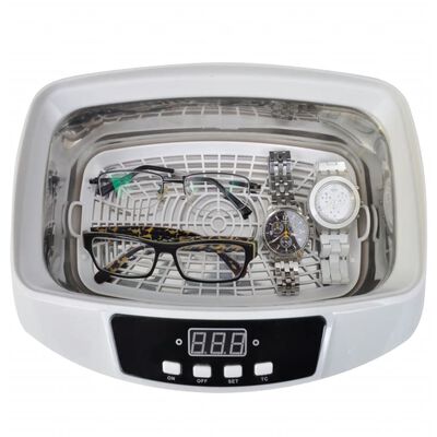 Limpiador Ultrasónico Digital 2500 Ml Máquina Limpieza Joyas/Reloj