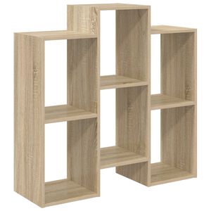 vidaXL Aparador Roble Sonoma 90 x 30 x 90 cm