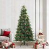 vidaXL &Aacute;rbol de Navidad artificial con ramas articuladas Verde 240 cm