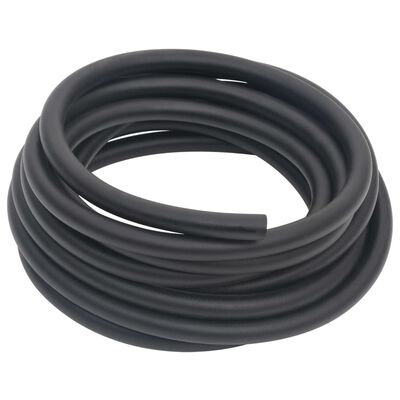vidaXL Manguera de aire híbrida caucho y PVC negro 15 mm 10 m