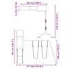 vidaXL Parque infantil de exterior madera de pino impregnada