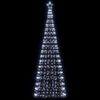 vidaXL Árbol de Navidad LED 550 LEDs blanco frío 300 cm