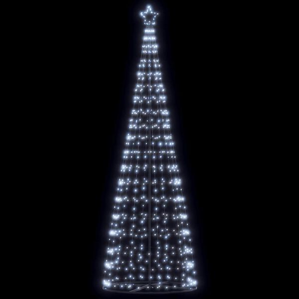 vidaXL Árbol de Navidad LED 550 LEDs blanco frío 300 cm
