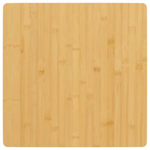 vidaXL Tablero de mesa de bamb&uacute; 60x60x1,5 cm