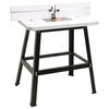 vidaXL Mesa para fresadora acero y MDF 81x61x88 cm