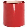 vidaXL Tira de cortina para puertas PVC rojo 200x1,6 mm 10 m