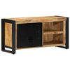 vidaXL Mueble de TV madera maciza de mango rugosa 80x30x40 cm