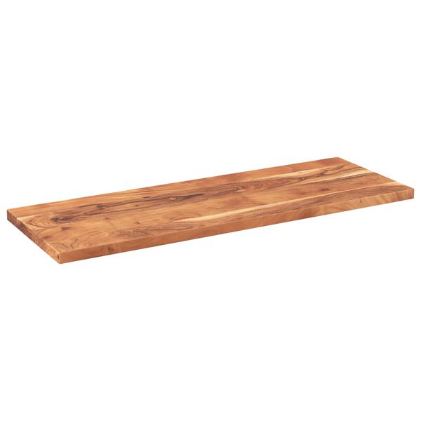vidaXL Tablero de mesa rectangular madera maciza acacia 140x60x3,8 cm