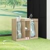vidaXL Armario de Golf Liso Roble Sonoma 102 x 45 x 85,5 cm