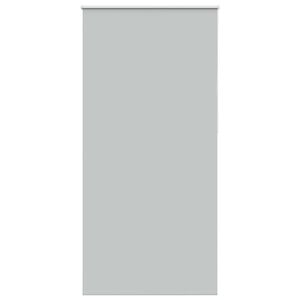 vidaXL Estor Enrollable Opaco gris claro 110x210 cm Tela Ancho 105,7cm