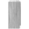 vidaXL Mostrador de recepci&oacute;n sonoma gris 155x50x103,5 cm