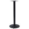 vidaXL Pata de mesa de bistr&oacute; negra &Oslash;43x107 cm Hierro fundido