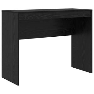 vidaXL Escritorio Roble Negro 100 x 40 x 76 cm