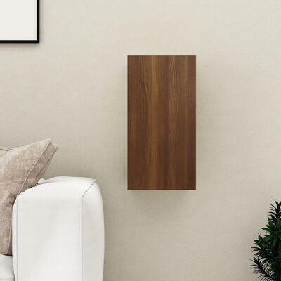 vidaXL Mueble para TV madera de ingeniería roble marrón 30,5x30x60 cm