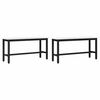 vidaXL Banca de Comedor 100 x 32,5 x 49 cm 2 uds.