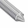 vidaXL Tornillo 12 pcs Plateado M6 x 100 mm Acero