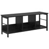 vidaXL Estante de libros 3 niveles 102 x 32 x 40,5 cm Roble Negro