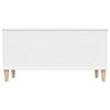 vidaXL Mesa de centro madera contrachapada blanco 90x44,5x45 cm