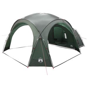 vidaXL Tienda Lateral con techo Verde militar 410 x 410 x 250 cm