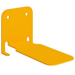 vidaXL Estante Flotante Invisible 24 uds. Amarillo Mostaza