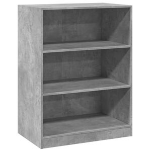 vidaXL Armario de madera de ingenier&iacute;a gris hormig&oacute;n 77x48x102 cm