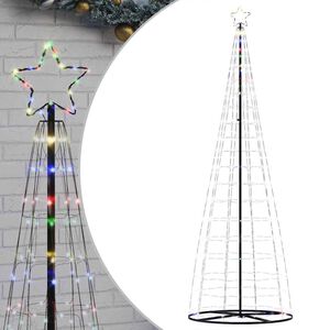 vidaXL &Aacute;rbol de Navidad LED 550 LEDs de colores 300 cm