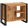 vidaXL Mueble de lavabo Marr&oacute;n 71 x 33 x 58 cm Madera de mango maciza