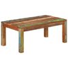 vidaXL Mesa de centro Madera maciza recuperada 110x55x40 cm