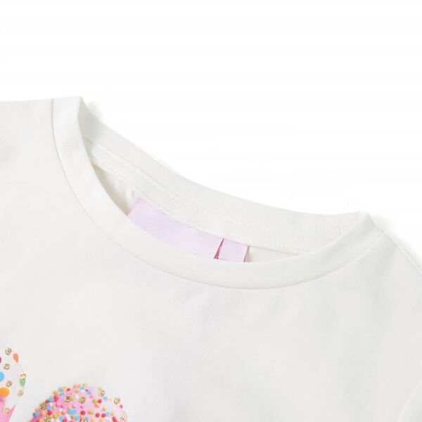 Camiseta infantil color crudo 140