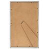 vidaXL Marcos de foto collage de mesa 3 uds plateado MDF 10x15cm