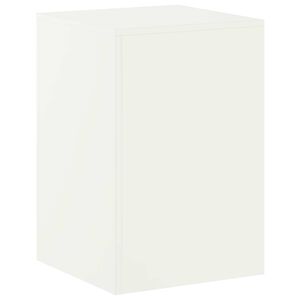 vidaXL Soporte de plantas Blanco 40 x 40 x 60 cm Acero