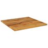 vidaXL Tablero de mesa cuadrado madera maciza de mango 70x70x2,5 cm