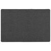 vidaXL Runner de Alfombra Gris oscuro 100 x 150 cm 100% Polipropileno