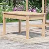 vidaXL Banco de jard&iacute;n madera maciza de pino 80x44x45 cm