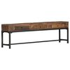 vidaXL Mueble para TV de madera maciza reciclada 150x30x46 cm