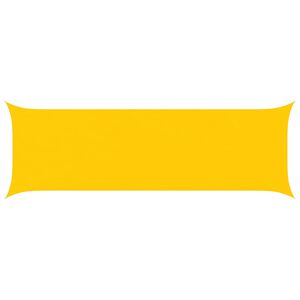 vidaXL Toldo Vela de Sombra Amarillo 6 x 2 m 100% Poli&eacute;ster Oxford