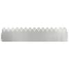 vidaXL Bordes para c&eacute;sped 30 uds. 103 x 0,05 x 22 cm Acero Galvanizado