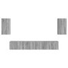 vidaXL Conjunto de mueble de TV 5 pcs Gris Sonoma Madera de ingenier&iacute;a