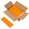 vidaXL L&aacute;pices HB &Oslash; 0,7 x 18,5 cm Amarillo Madera de &aacute;lamo s&oacute;lido