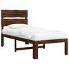 vidaXL Estructura de Cama Individual con Cabecera ROSTOCK