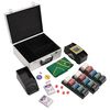 vidaXL Juego de p&oacute;ker 300 piezas 4 g