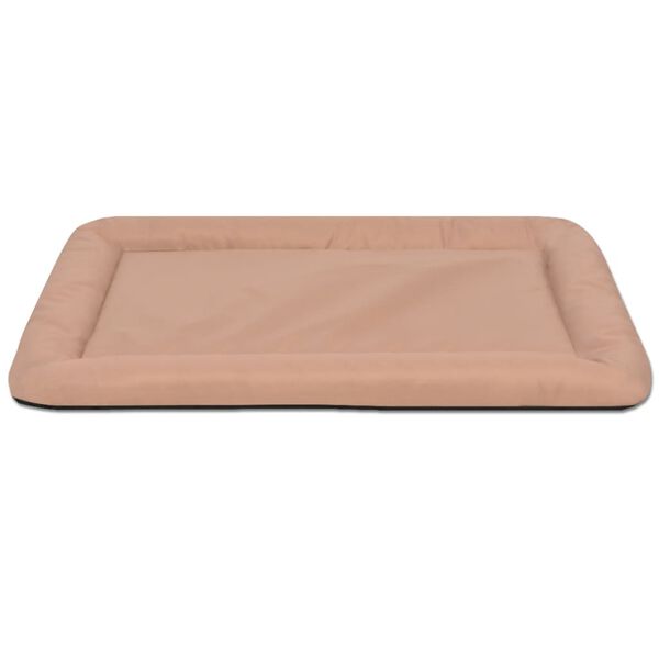 vidaXL Colchón para perro tamaño XL beige