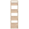 vidaXL Estanter&iacute;a/divisor de espacios madera maciza 60x35x125 cm