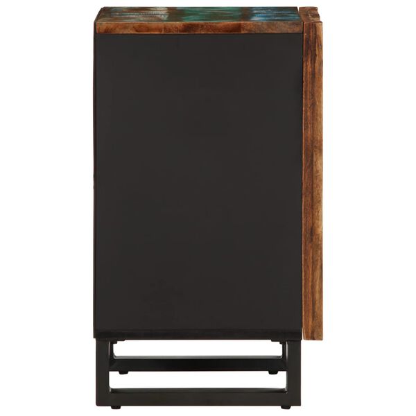 vidaXL Mueble de ba&ntilde;o madera maciza de acacia 38x34x58 cm