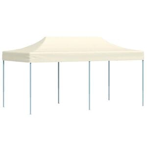 vidaXL Carpa pleglable Pop-up 3x6 m blanco crema
