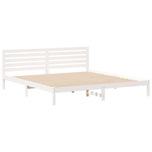 vidaXL Estructura de cama 180 x 220 cm Madera de pino macizo